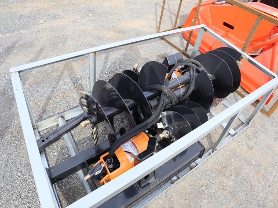 Wolverine SS QA  Hydr. Auger w/bits