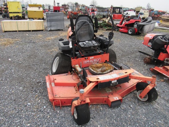 Gravely 727 Zero Turn for Parts (not running)