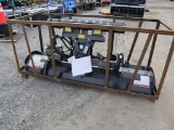 Mower King SPA 84 Skid Steer Angle Blade