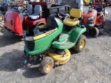 JD X300 Mower
