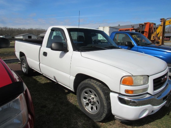 2007 GMC Sierra Pick Up Truck