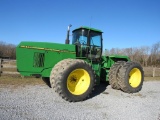 JD 8570 Cab Tractor 4WD Duals