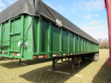 40' Trailer w/Tarp & Title (Green)