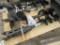 Miva Mini Excavator Hyd Auger w/3 bits