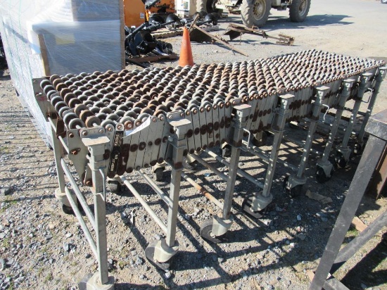 NestaFlex #376 Gravity Roller Conveyor 24"x 24"