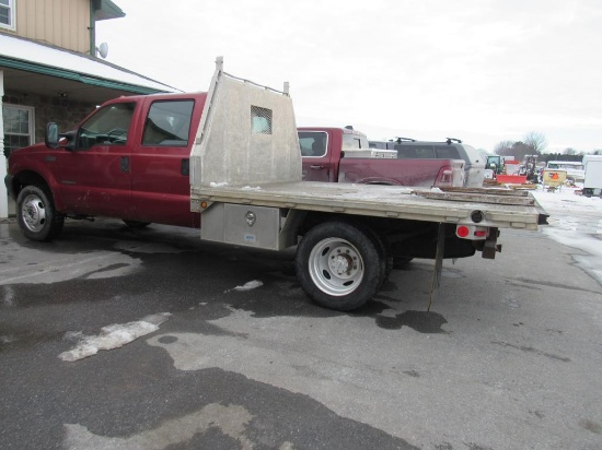2002 Ford F450 Pick Up Truck w/ Title, GVW: 15,000