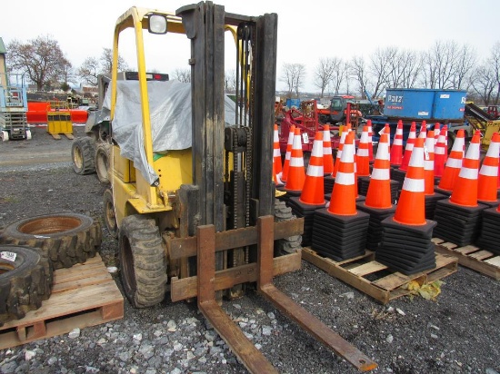 Forklift without battery