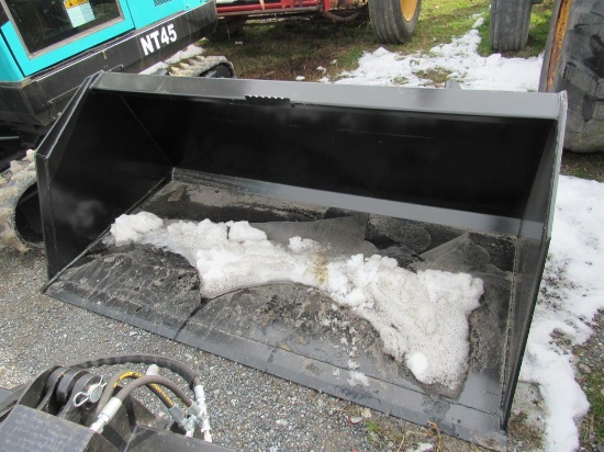 (New) 72" Kivel Large Cap. Snow/Material Bucket