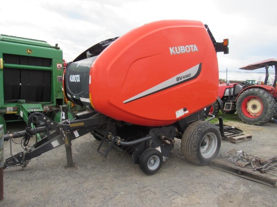 Kubota BV4160 Round Baler w/ Net Wrap & Monitor
