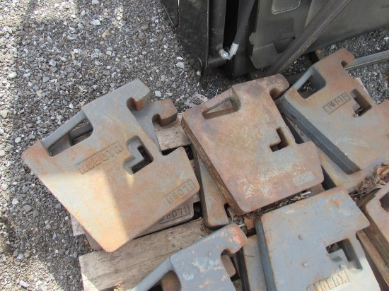 Kubota Suitcase Weights