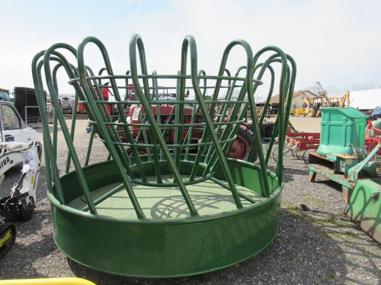 JL 8' Round Hay Saver w/ Floor & Skids