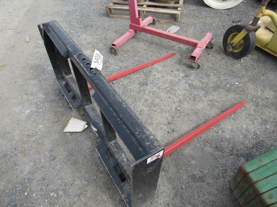 (New) Kivel Double Prong Bale Spear