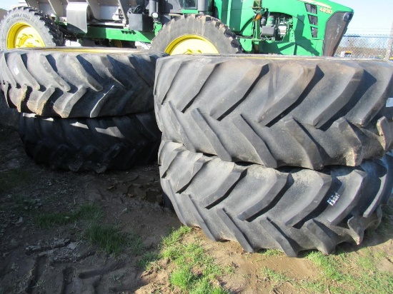 620/70R46 12-Lug Loatation Tires (set)