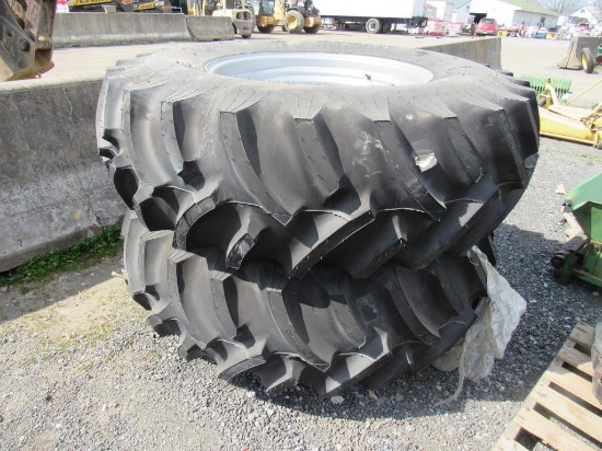 (New) Titan 18.4 x 30 Wheels & Tires (pr)