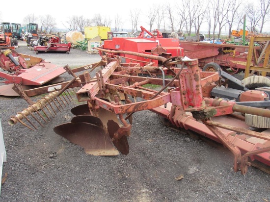 MF 5B Semi Plow w/Soil Rake