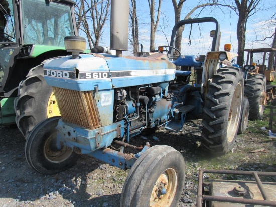 Ford 5610 Tractor, 2WD, ROPS