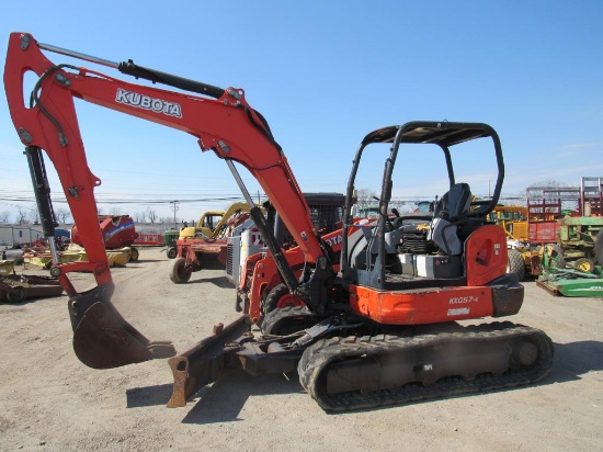 Kubota KX057-4 Excavator, OROPS