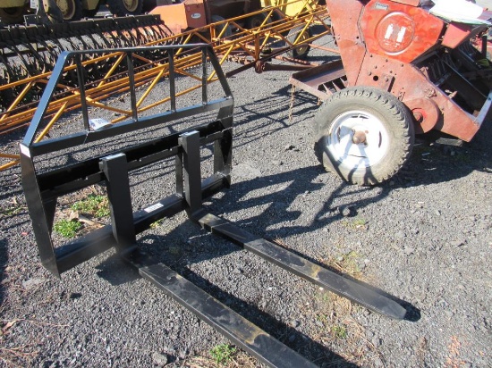 (New) Kivel 48" Pallet Fork Attachment, 3500 lb