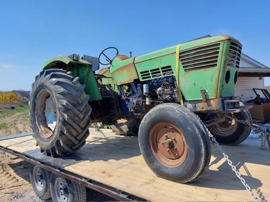 Deutz D6806 Tractor, 2WD, 4 Cyl, Air Cooled Engine