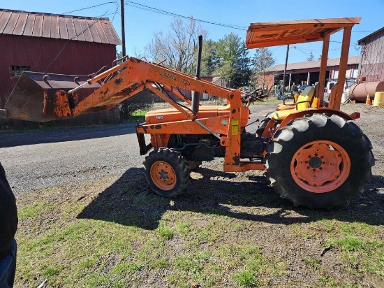 Kubota L355SS Tractor, 4x4, Ldr