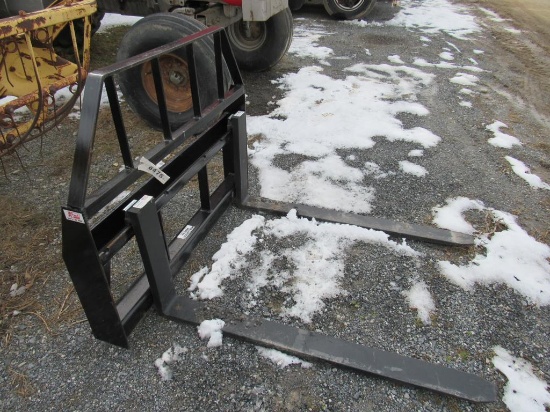 (New) 48" Kivel 3500 lb Pallet Forks