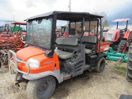 Kubota RTV-1140 CPX-H, 4x4, Dsl,OROPS, 4-seater