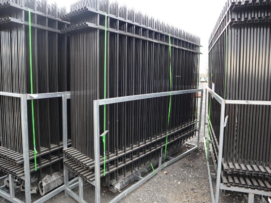 Galvanized Steel Fence & Connectors (New)