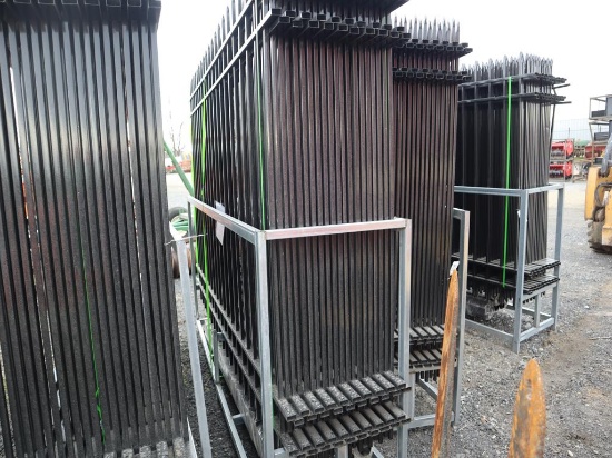Galvanized Steel Fence & Connectors (New)