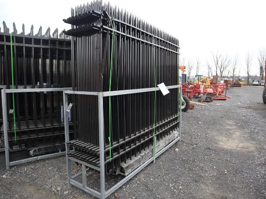 Galvanized Steel Fence & Connectors (New)