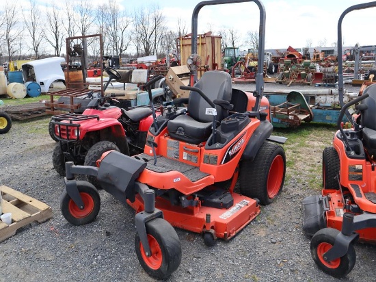 Kubota ZD1511 Zero Turn, Dsl, ROPS