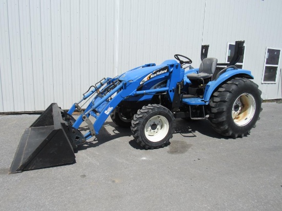 NH TC40A 4WD Tractor w/ Motor,Rear Remote,Dsl,ROPS