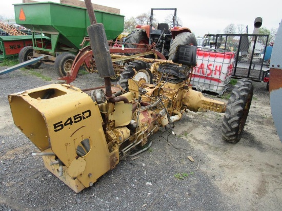 Ford 545D Tractor, Dsl Engine - SALVAGE