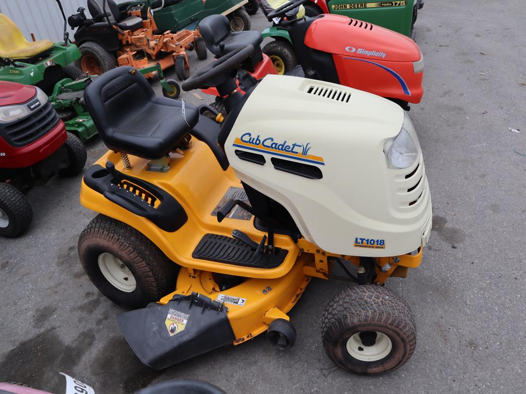Cub Cadet LT1018 Riding Mower Proxibid