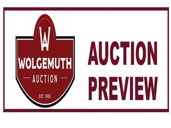 Auction Preview M-F 7:30-4:30 Sat 7:30-10:30am