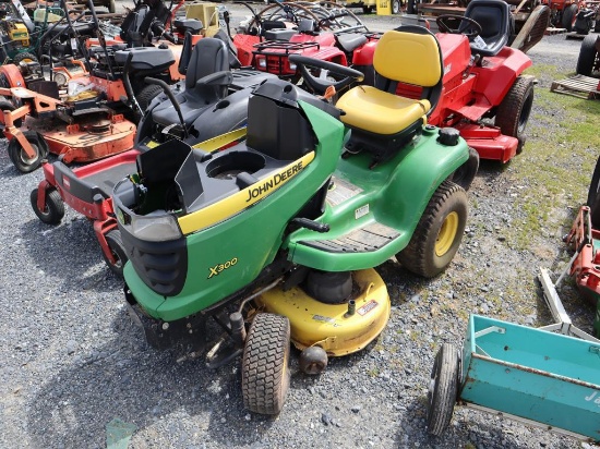 JD X300 Mower