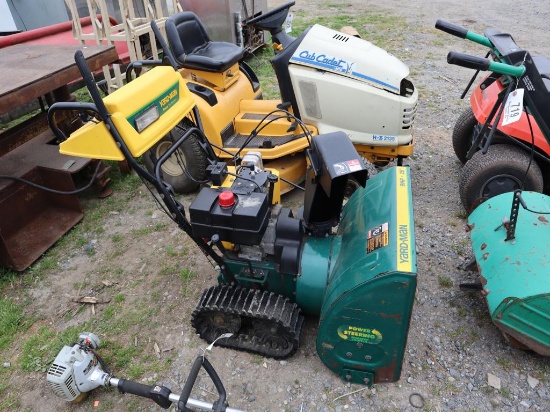 Yardman 26" 9 HP Trac Snowblower (not running)