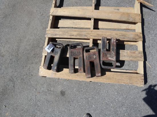 Scag Mower Weights (set of 4)