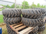 (New) 12-16.5 Tires On Wheels for Case (set of 4)
