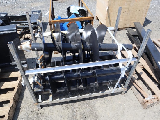 New QA JCT SS Hyd Auger w/Bits