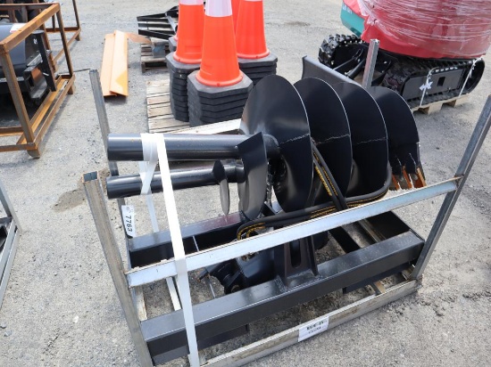 New QA JCT SS Hyd Auger w/Bits