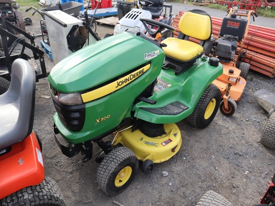 JD X300 Riding Mower
