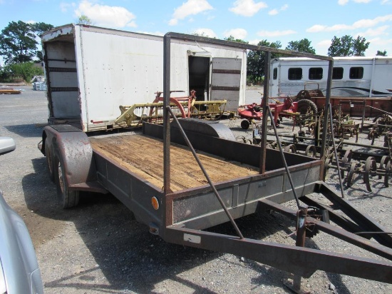 14' Flatbed Trailer (NO Title)