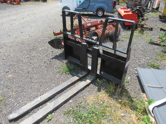 Kivel 48" Pallet Fork Attachment, 4200 lb Capacity