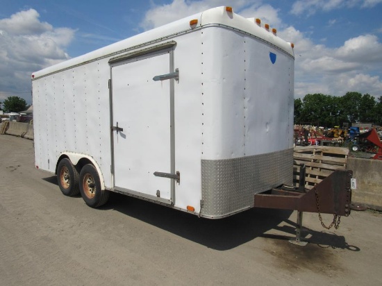 1992 Interstate Enclosed Trailer w/ Title, GVW: 10,000   VIN: 1UKL500G23N1008619