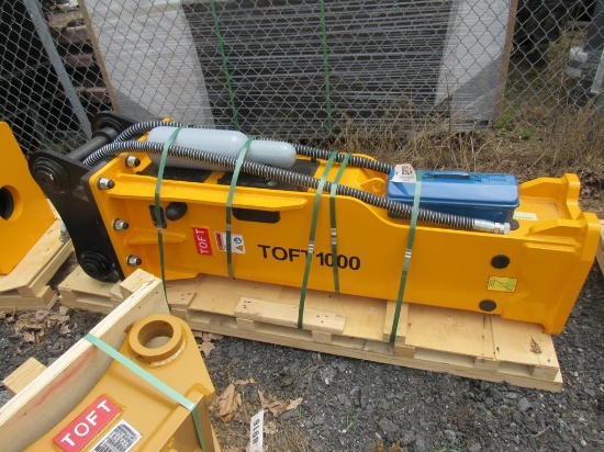 TOFT 1000 Hyd Breaker Hammer for 12-18 Ton Excavator