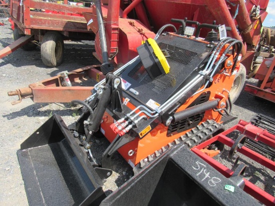EGN Stand On Skid Steer Loader EG36c New w/40" Bucket