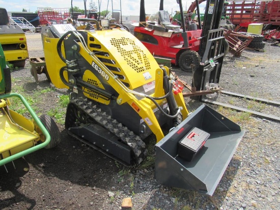 EGN Stand On Skid Steer Loader EG360 New w/Twin Cylinder Engine w/40" Bucket
