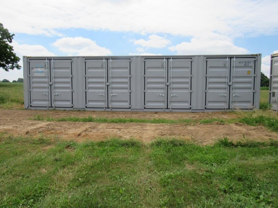 40' Container, 4 side Doors,  1 End Door Container #  NYIU0018280