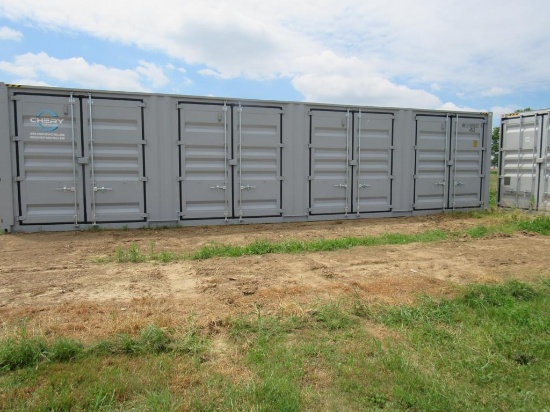 40' Container, 4 side Doors,  1 End Door Container #  NYIU0018275