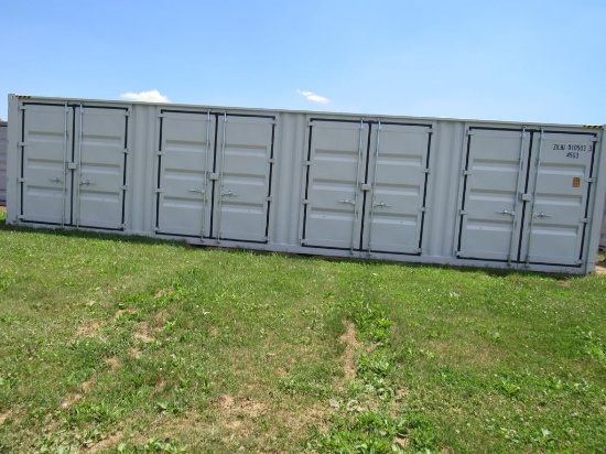 40' Shipping Container Container #   ZXJU0105033